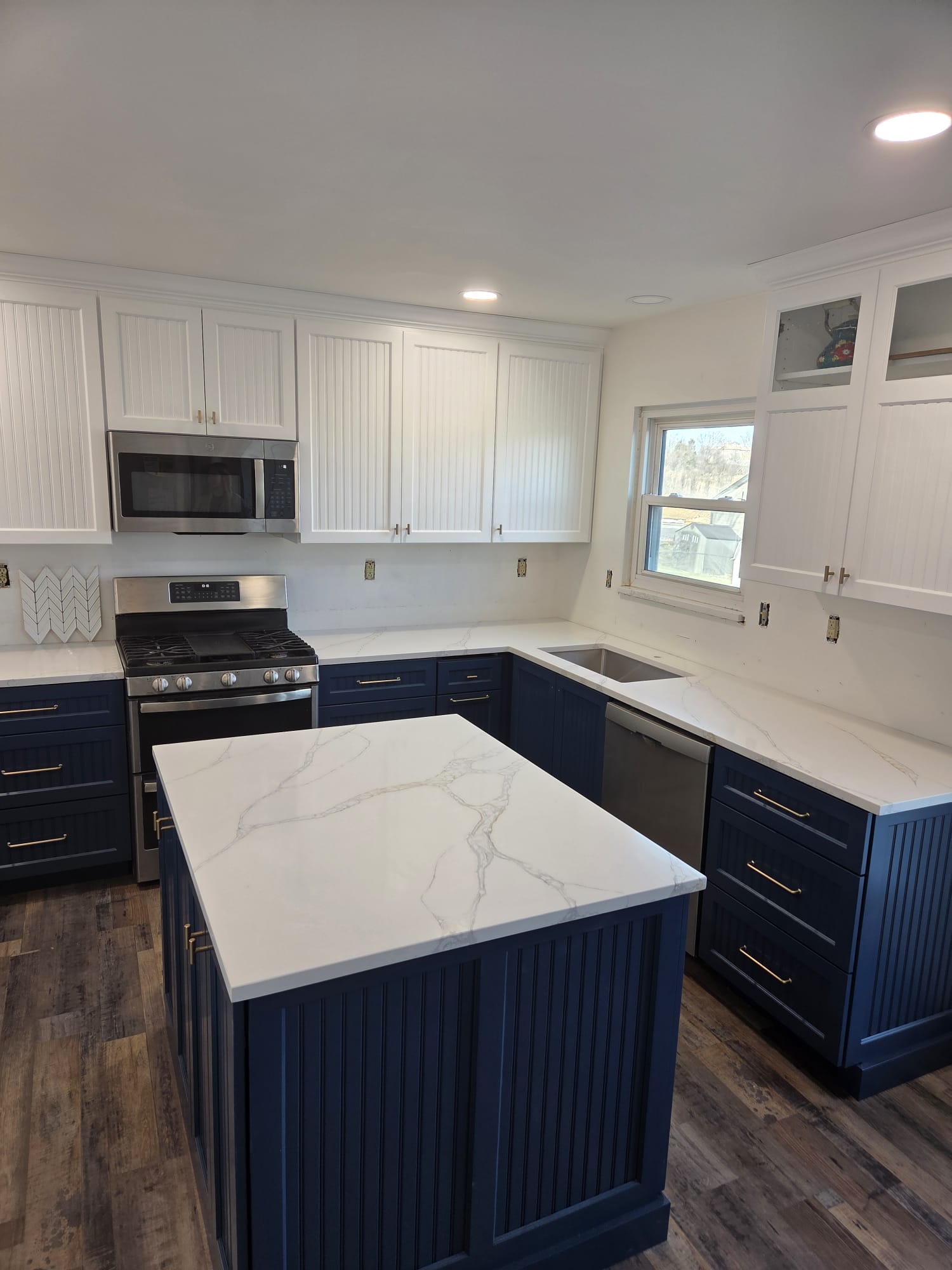 Granite kitchen counter